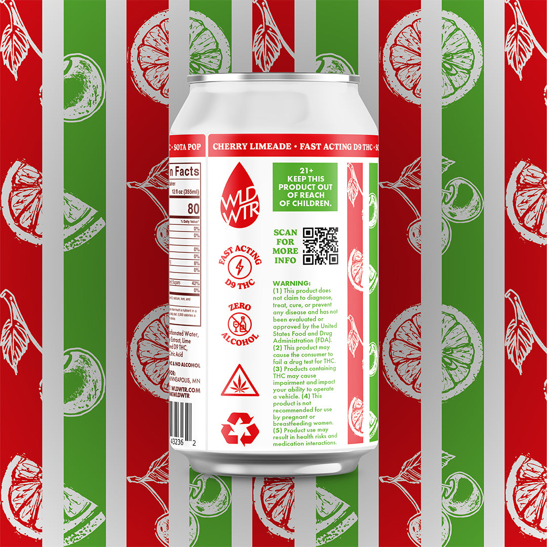 WLD WTR Sota Pop: Cherry Limeade 25mg