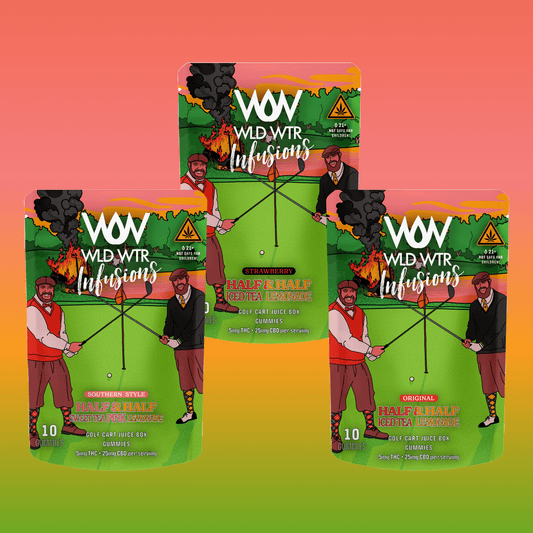 WLD WTR Gummies: Golf Cart Juice Box