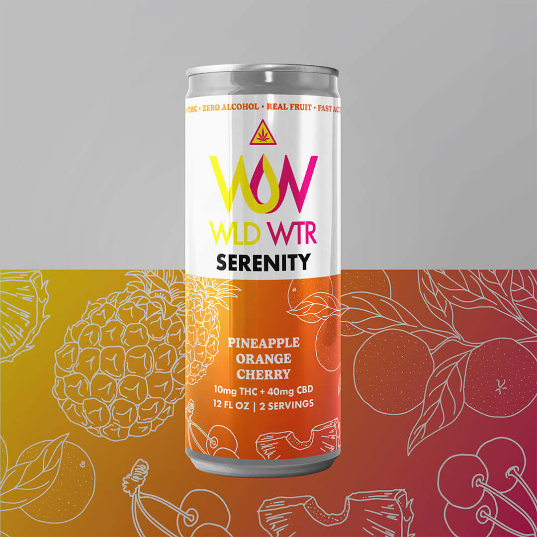 WLD WTR Serenity: Pineapple Orange Cherry