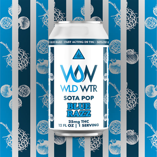 WLD WTR Sota Pop: Blue Razz 25mg